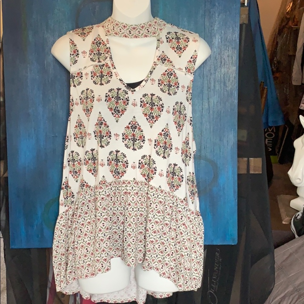 Choker Neck Top